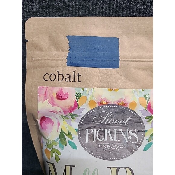 NEW Sweet Pickins Milk Paint 12Oz ( Makes 1 Quart) Cobalt Blue - Picture 2 of 3